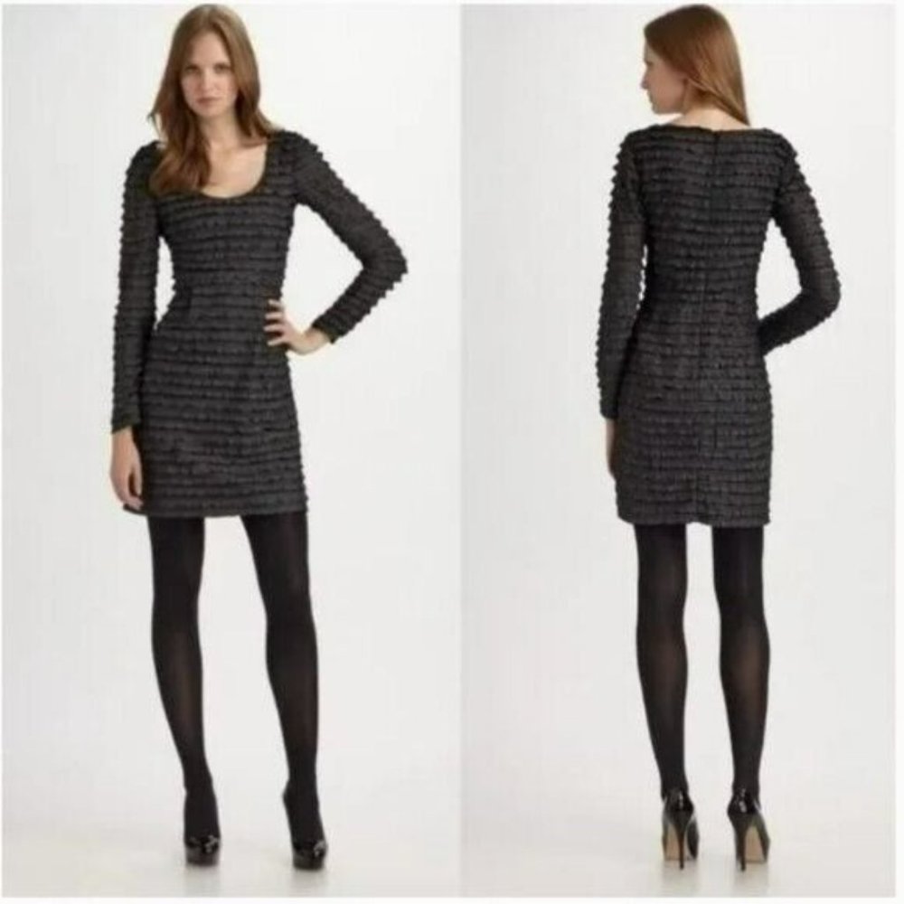 Nanette Lepore Fifi ruffled polka dot dress 4